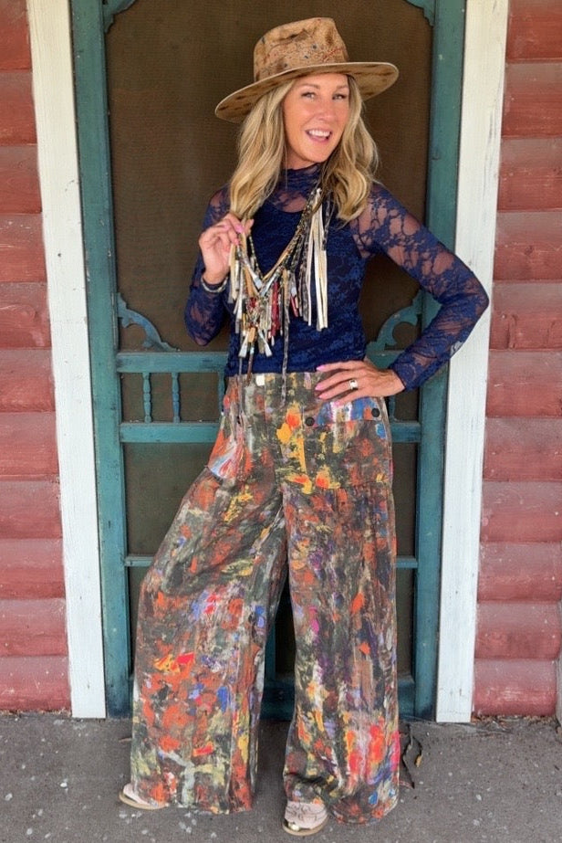 Color Fusion Splash Jeans