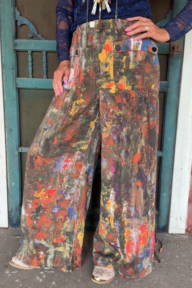 Color Fusion Splash Jeans