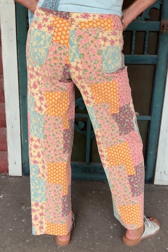 Patchwork Picnic Jeans