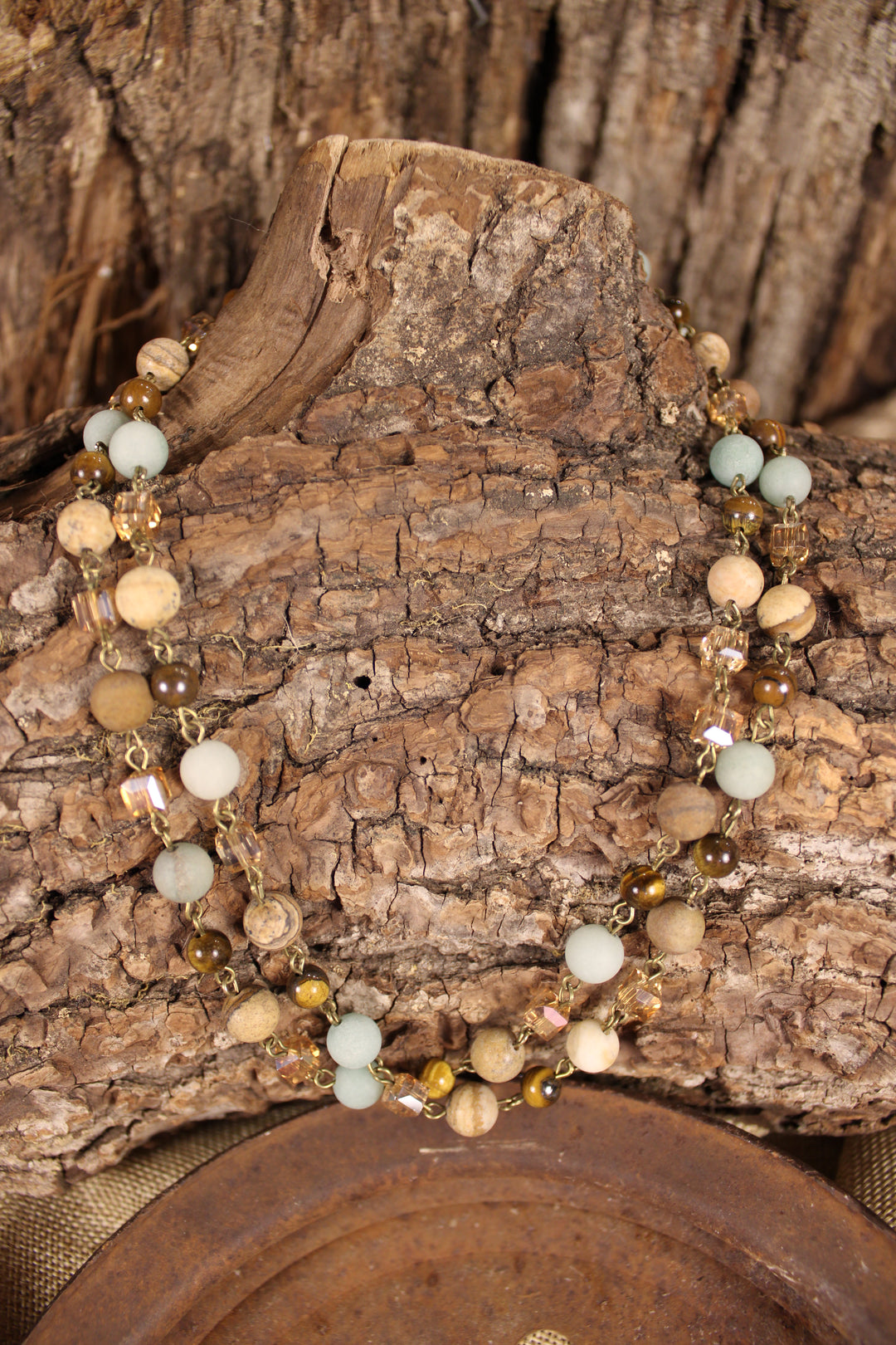 Coastal Canyon Beaded Necklace