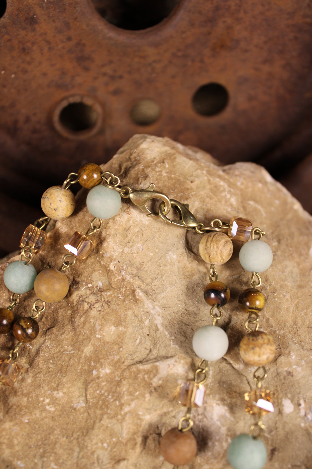 Coastal Canyon Beaded Necklace