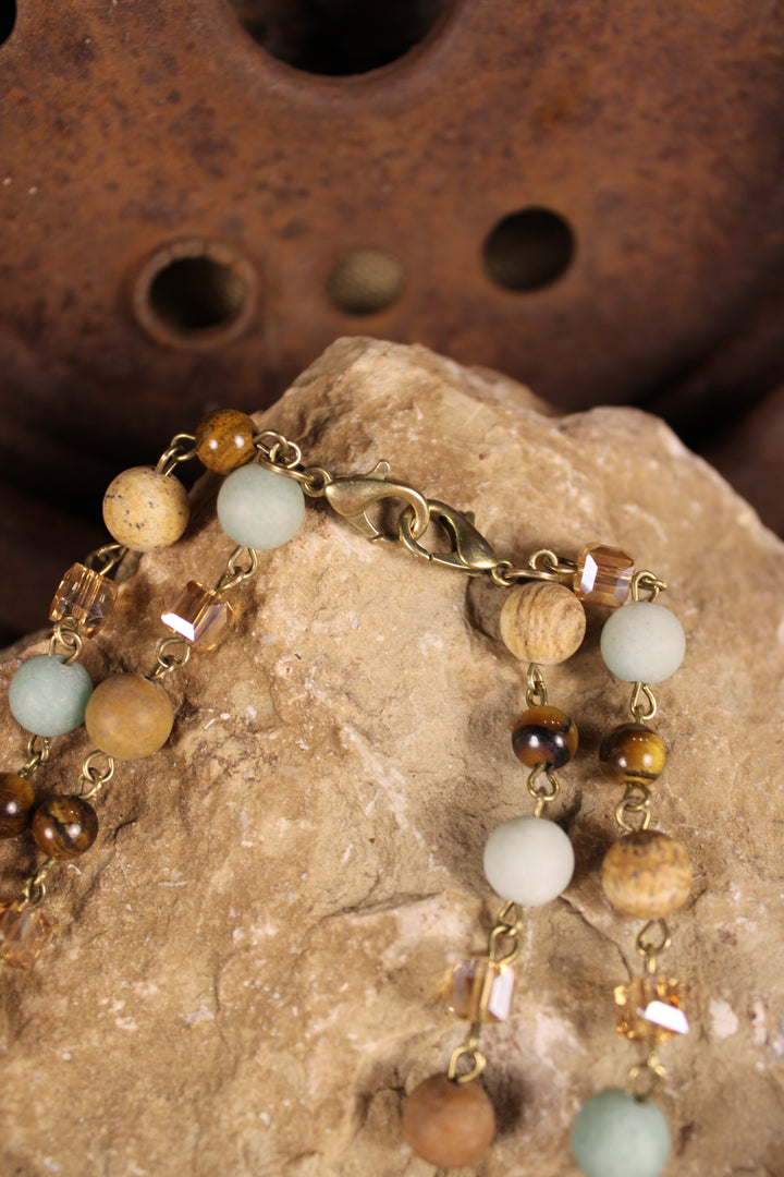 Coastal Canyon Beaded Necklace