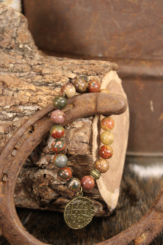 Old World Coin Bracelet