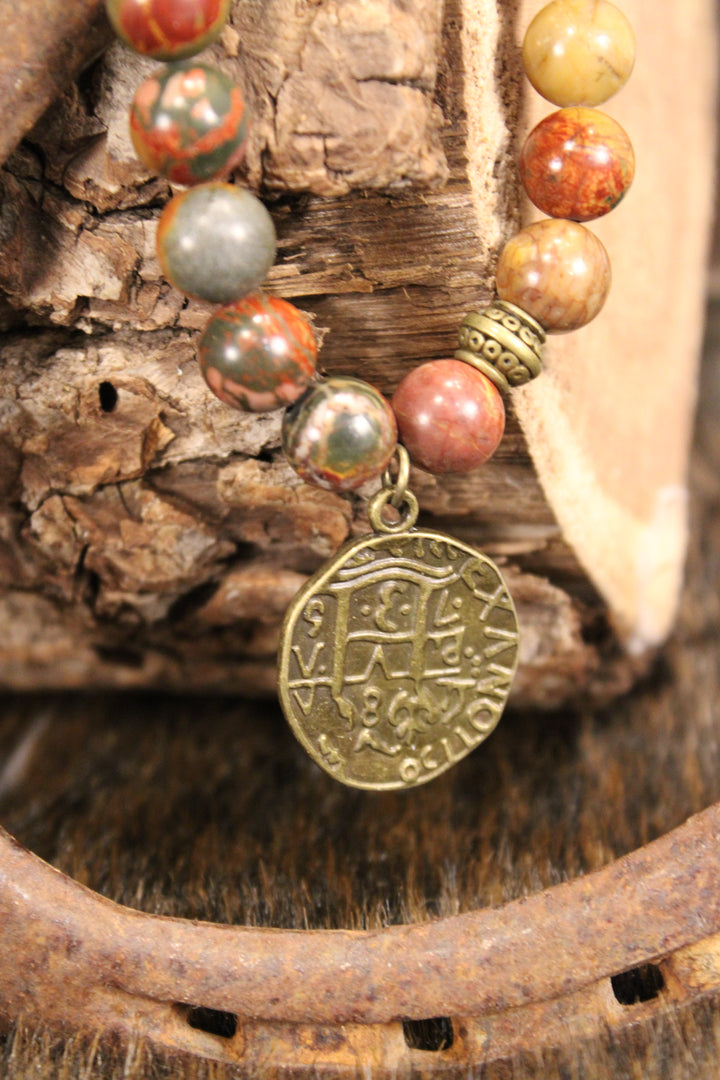 Old World Coin Bracelet