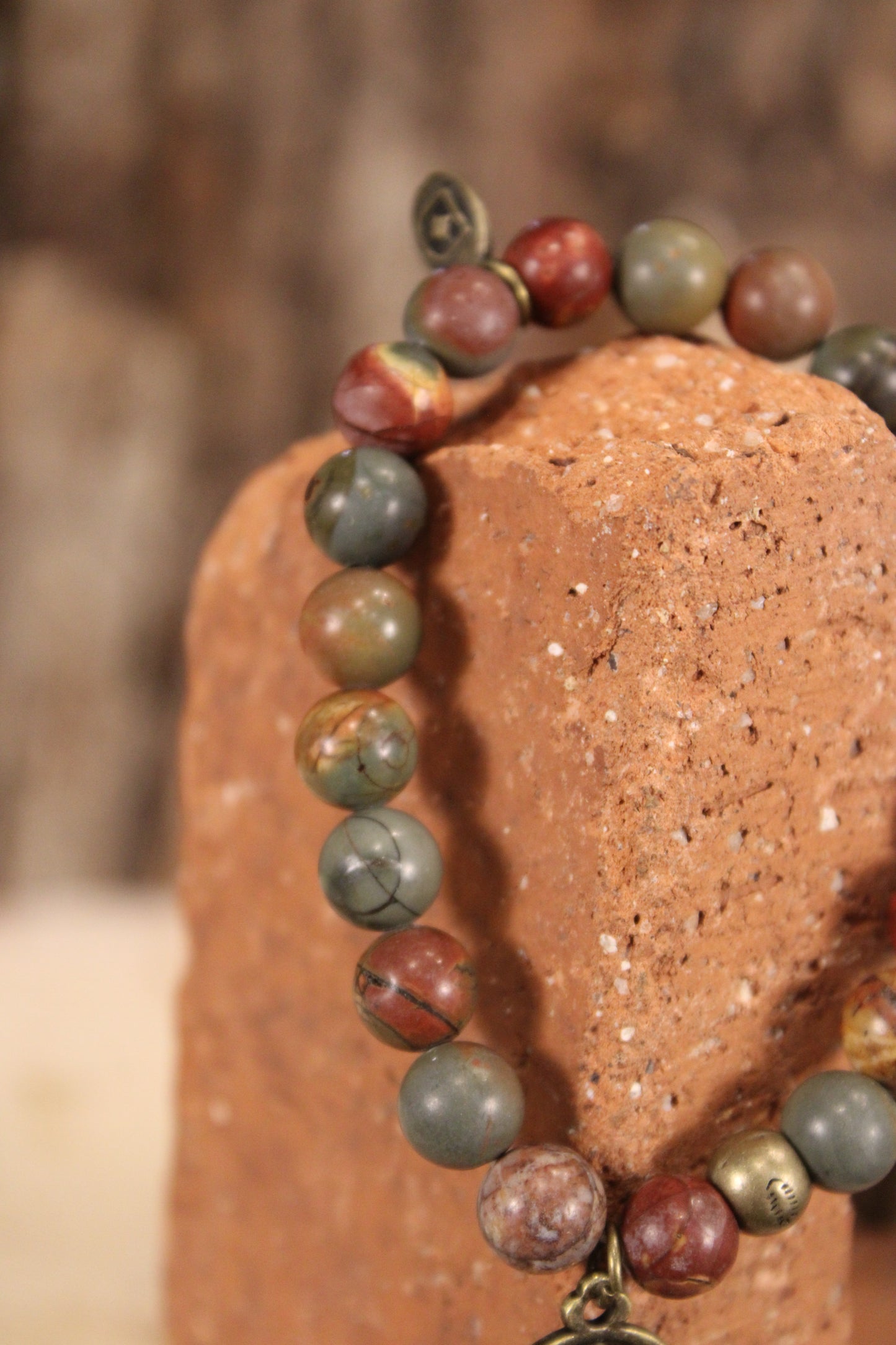 Grounded Faith Earth Tones Bracelet