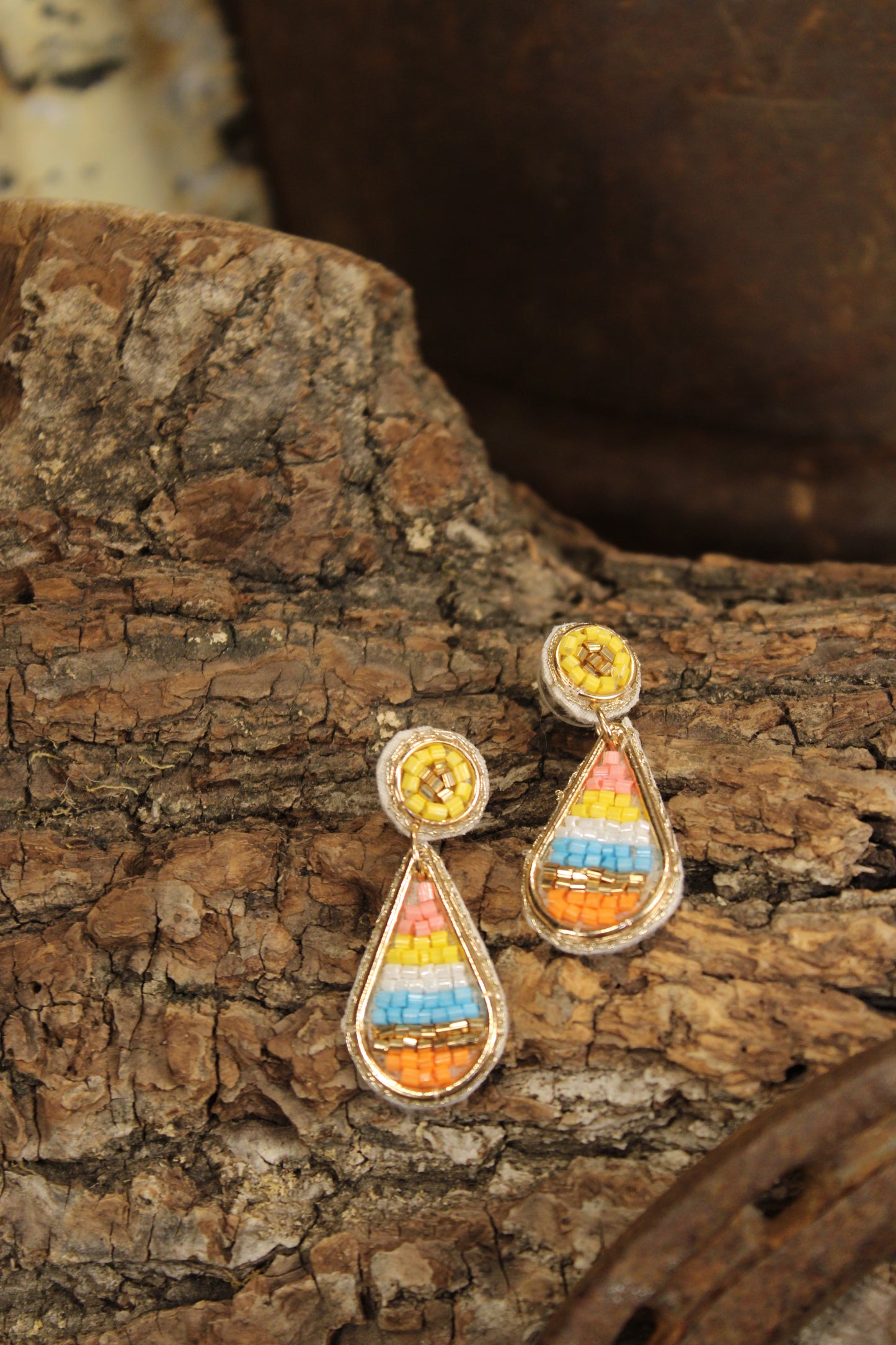 Sorbet Stripe Earrings