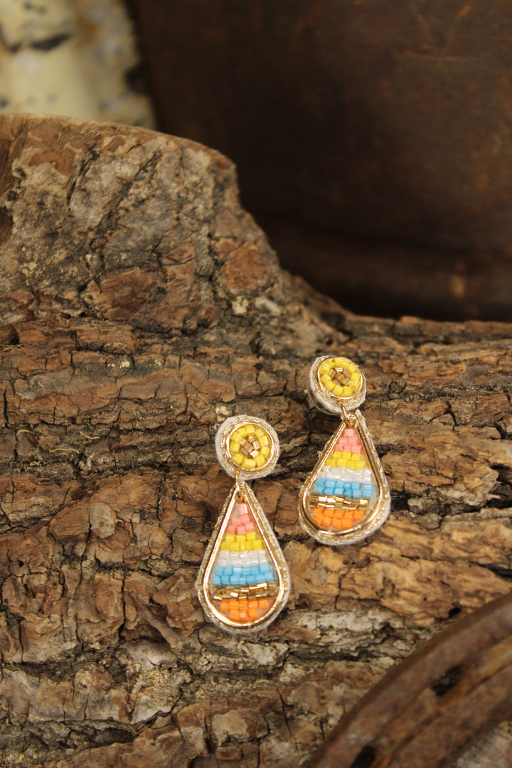 Sorbet Stripe Earrings