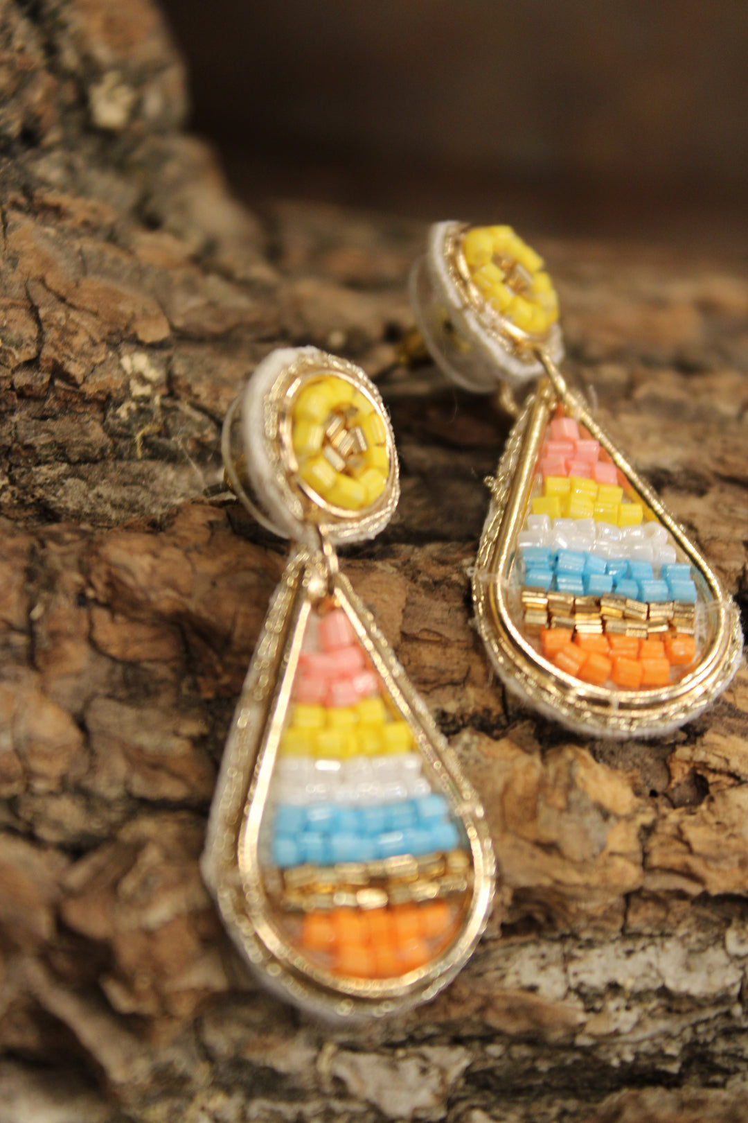 Sorbet Stripe Earrings