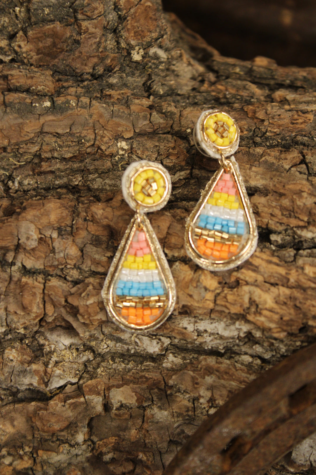 Sorbet Stripe Earrings