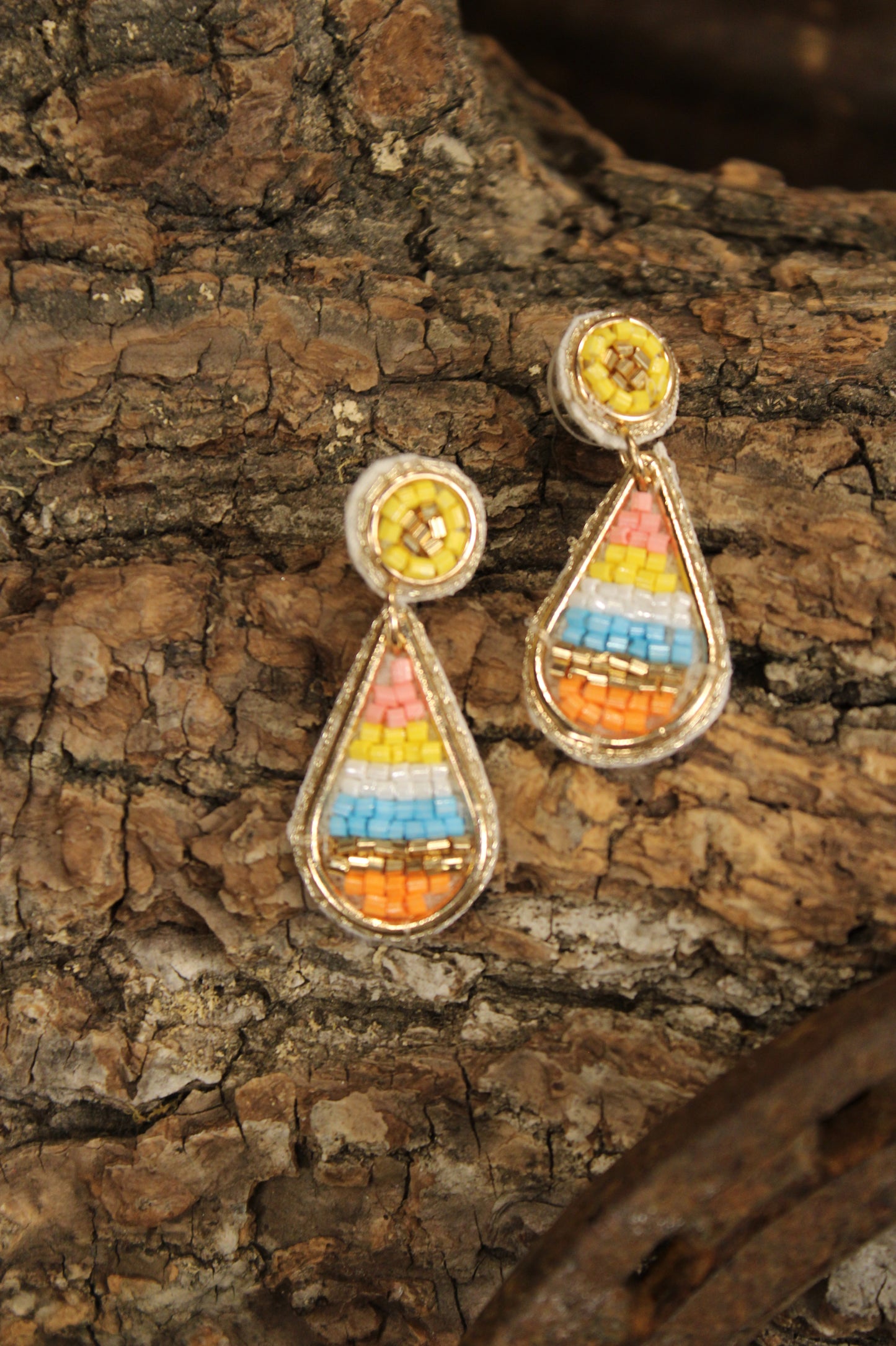 Sorbet Stripe Earrings