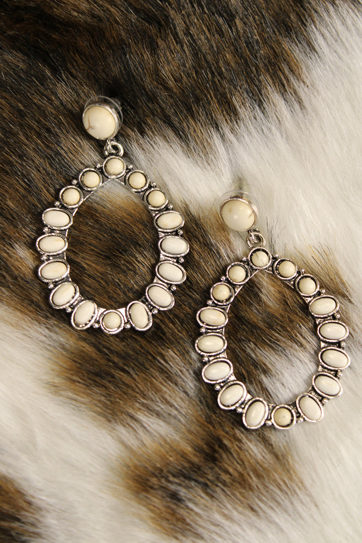 White Sands Teardrop Earrings