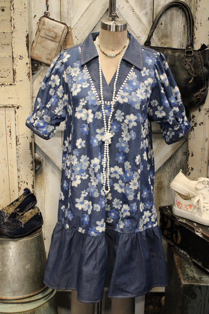 Daisy Denim Dress