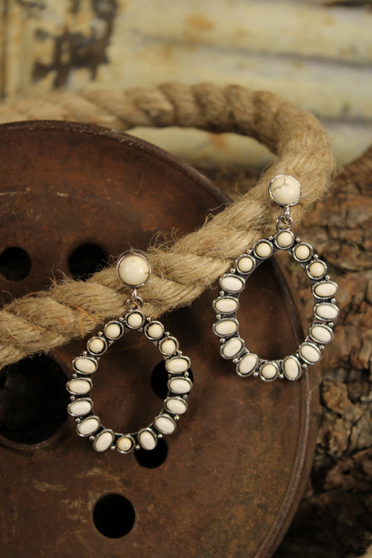 White Sands Teardrop Earrings