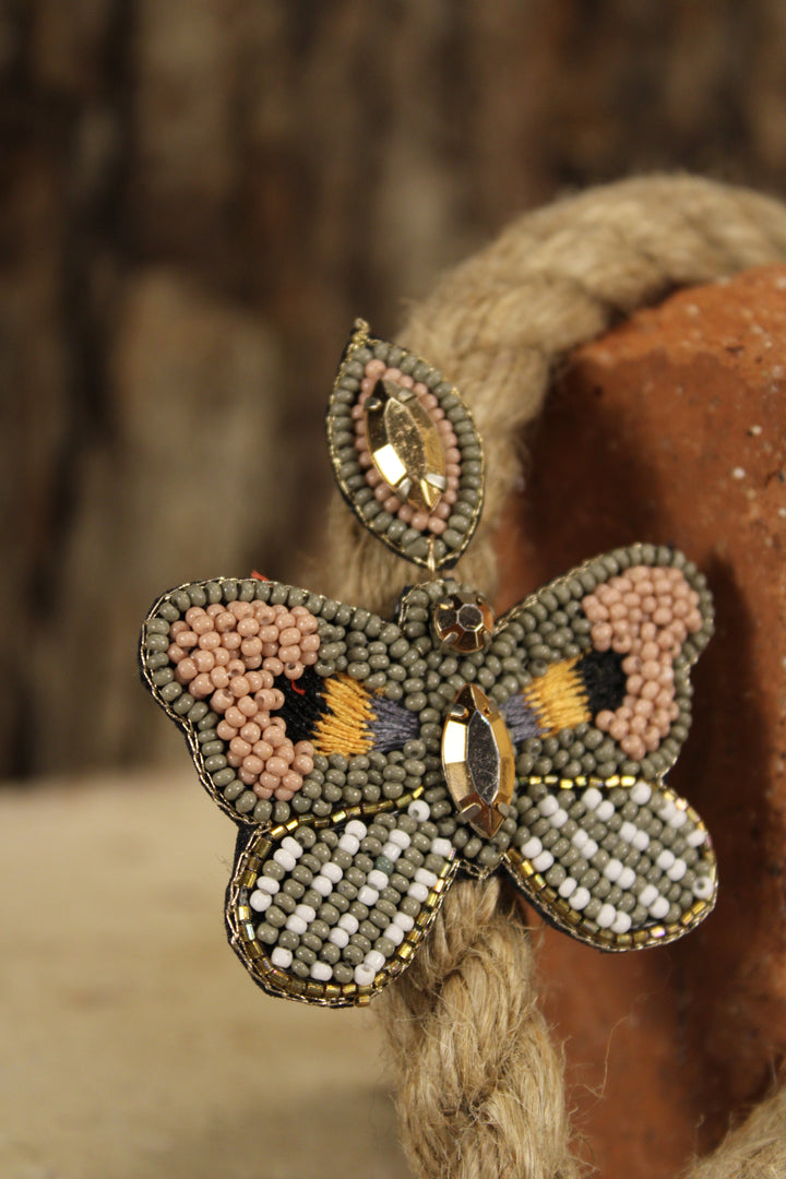 Butterfly Bliss Bead Earrings