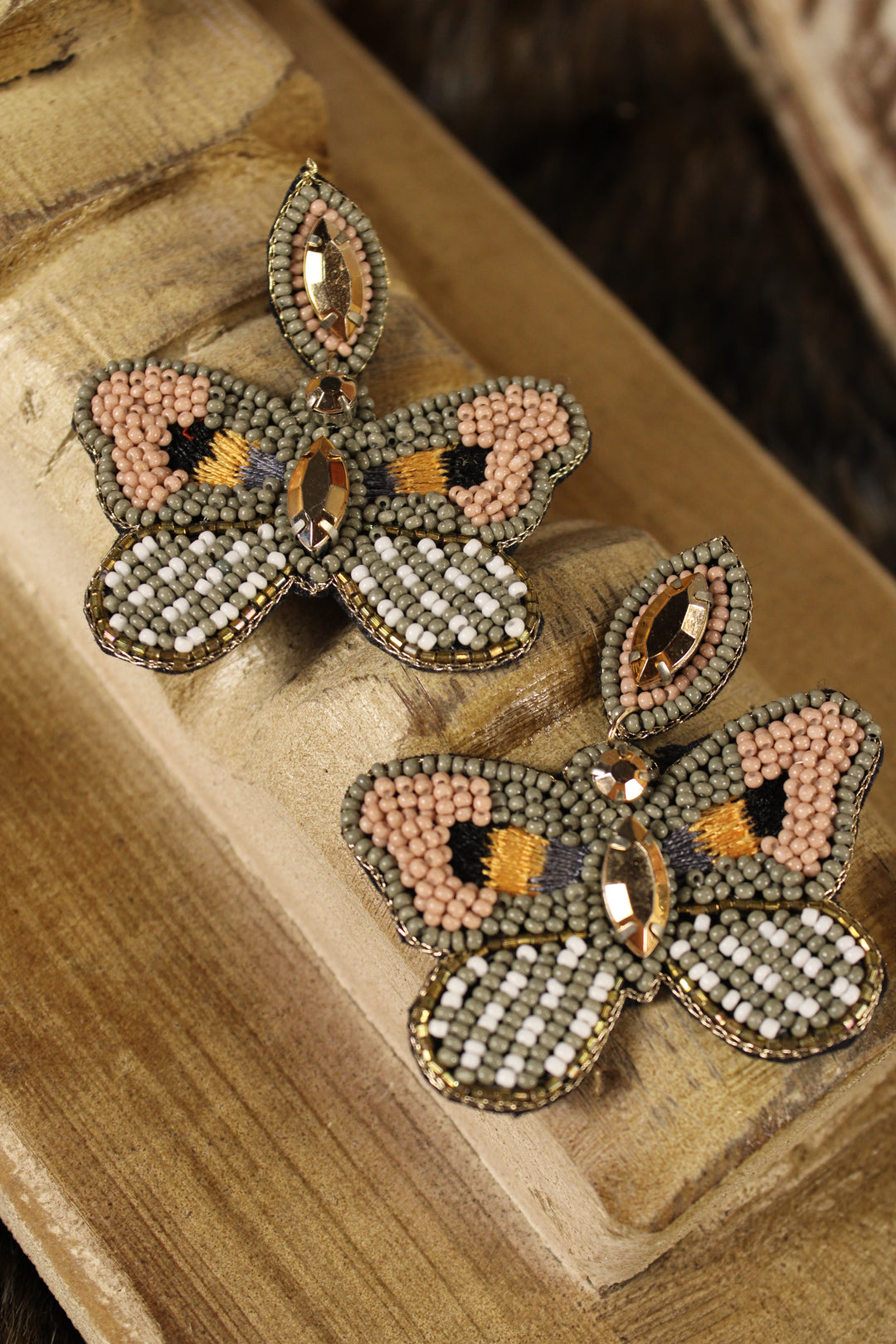 Butterfly Bliss Bead Earrings