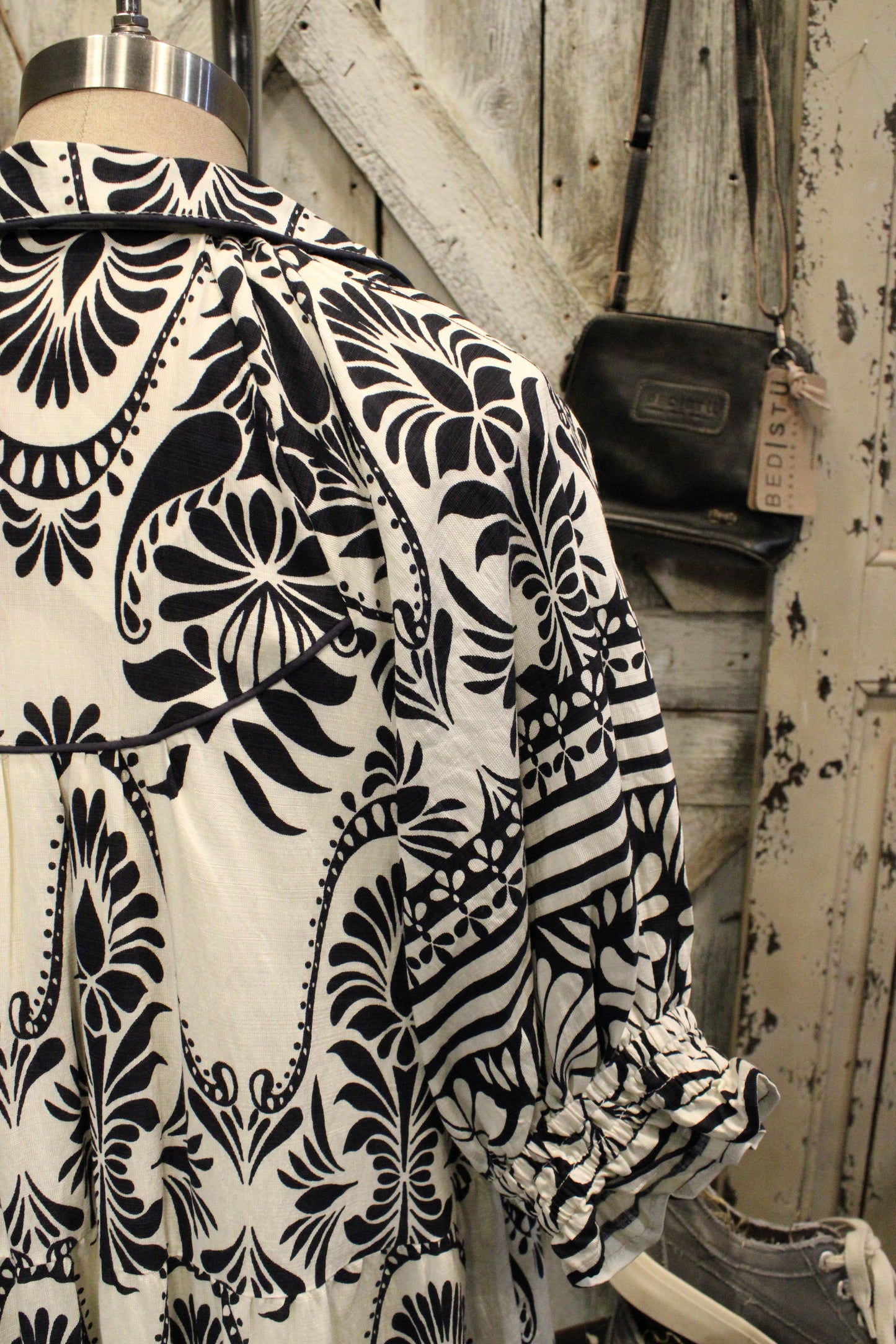 Artisan Ink Mosaic Maxi Dress