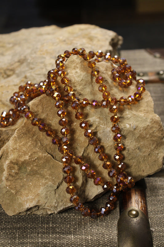Sparkle And Shine Coffee Necklace