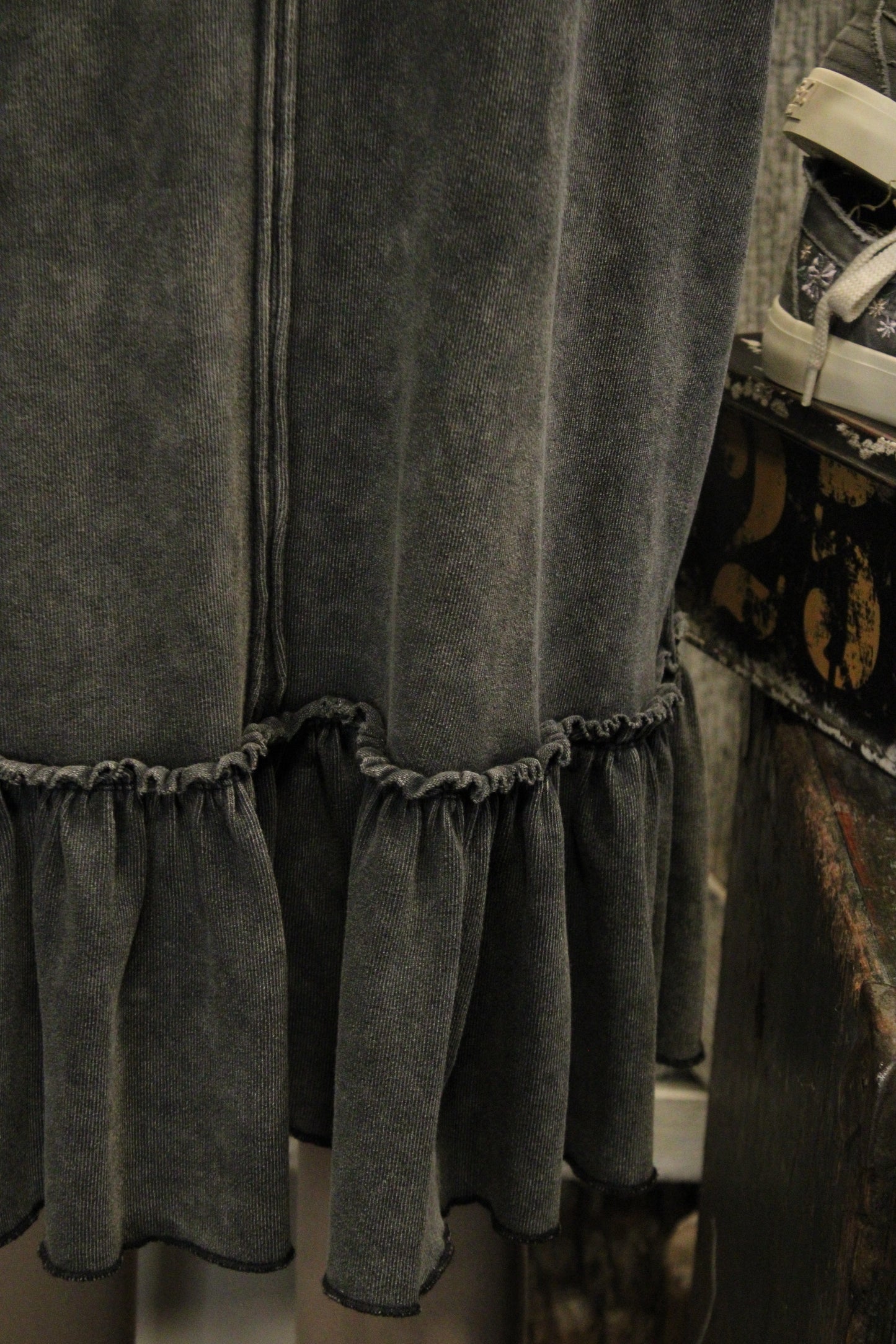 Crochet Charm Ruffle Dress