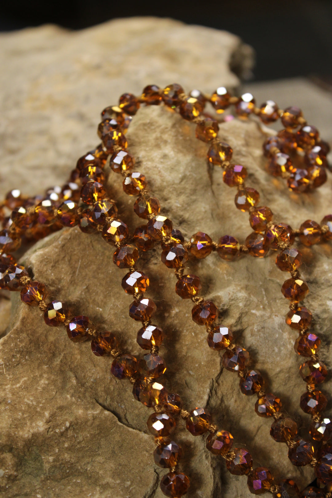 Sparkle And Shine Coffee Necklace