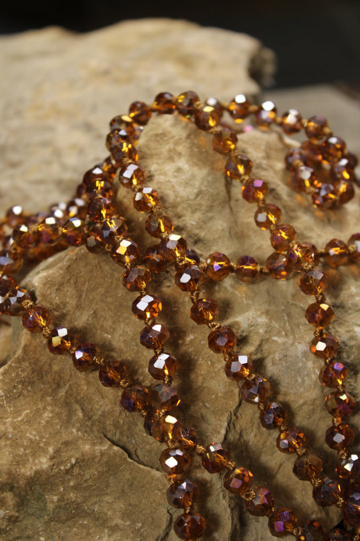 Sparkle And Shine Coffee Necklace