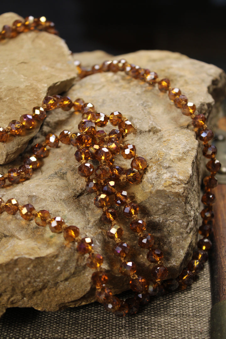 Sparkle And Shine Coffee Necklace