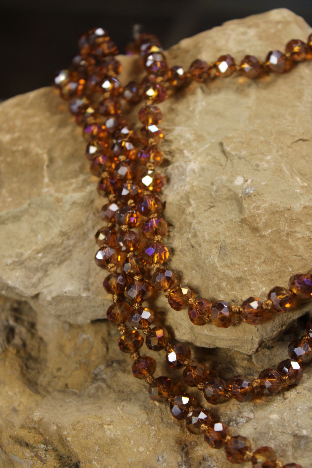 Sparkle And Shine Coffee Necklace