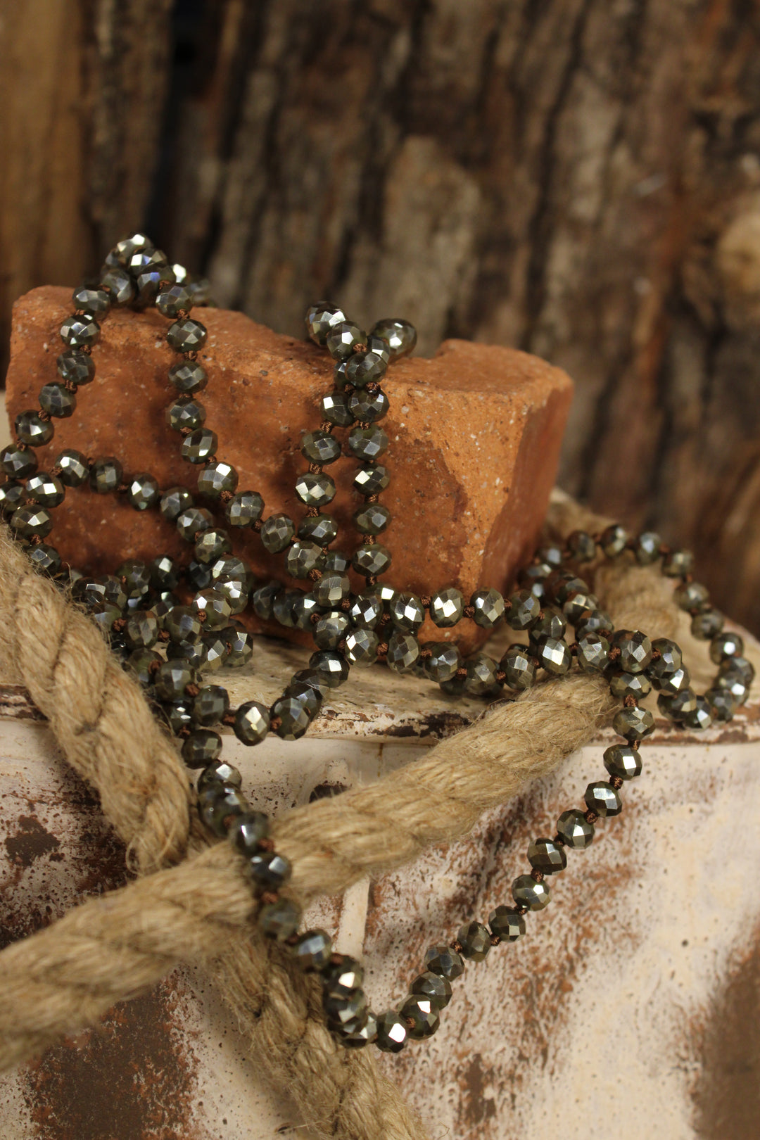 Sparkle And Shine Gunpowder Necklace