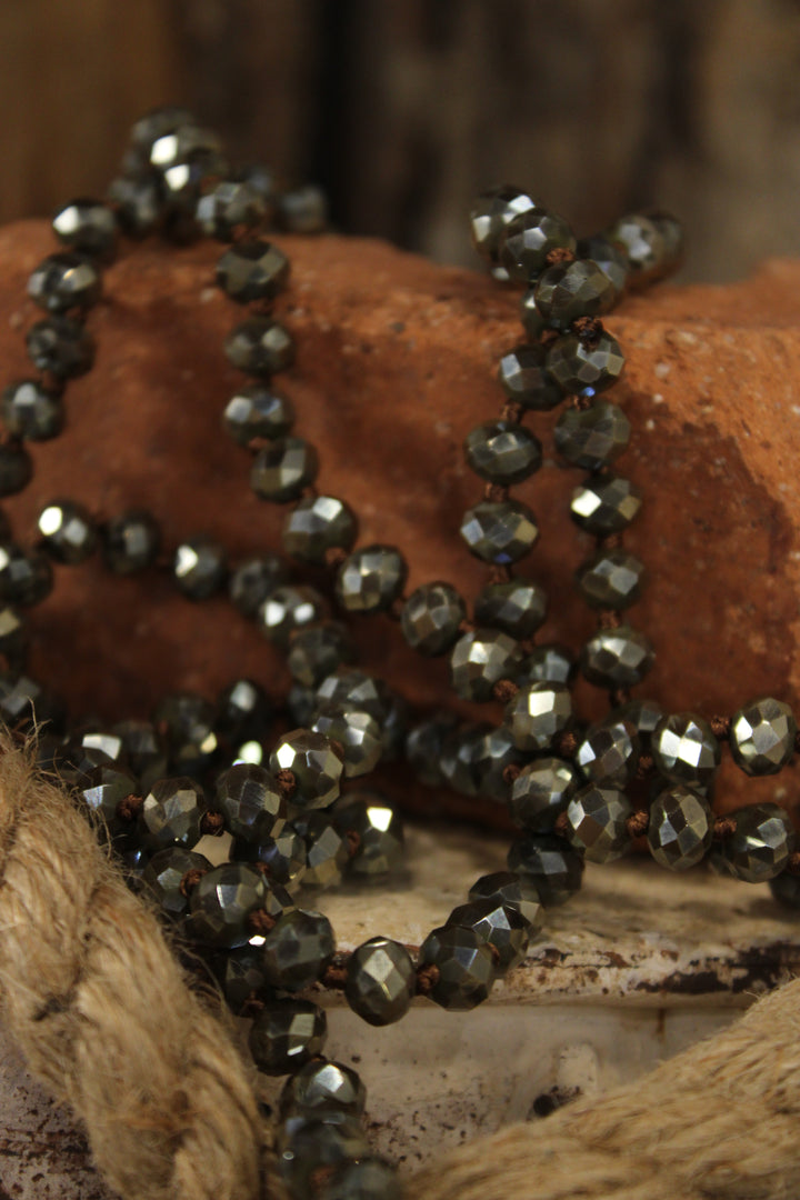 Sparkle And Shine Gunpowder Necklace