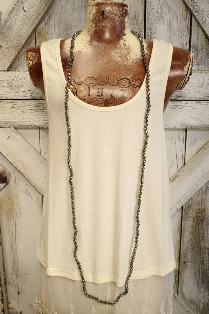 Sparkle And Shine Gunpowder Necklace