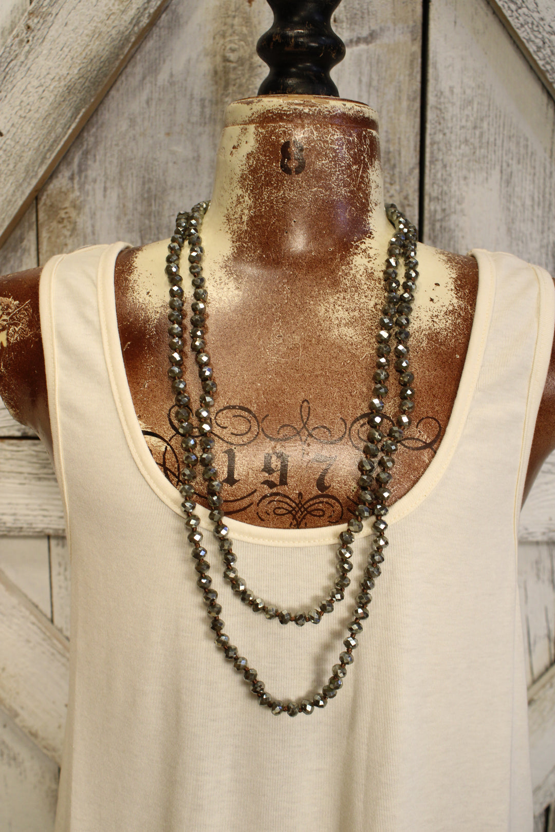 Sparkle And Shine Gunpowder Necklace