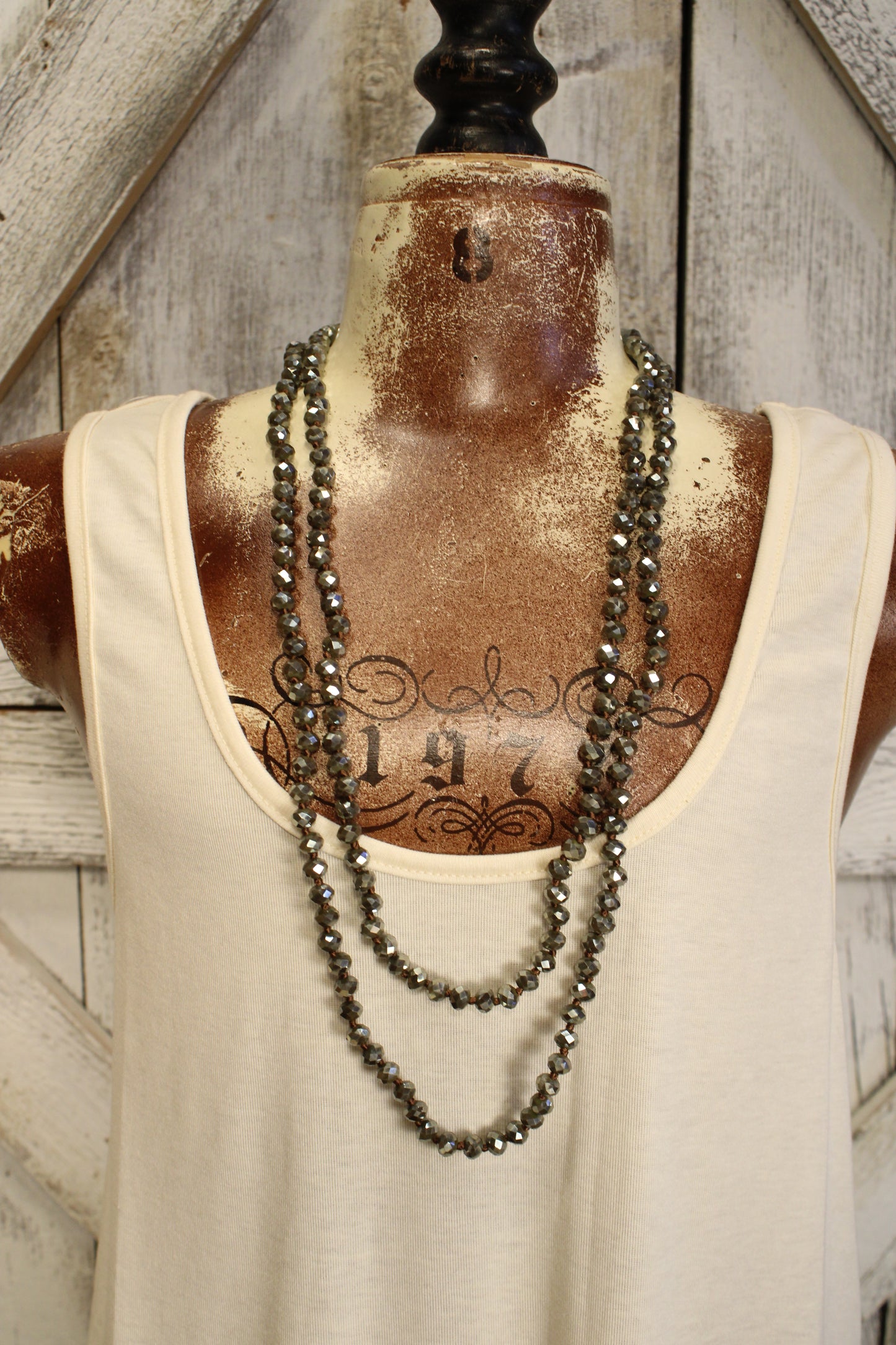 Sparkle And Shine Gunpowder Necklace