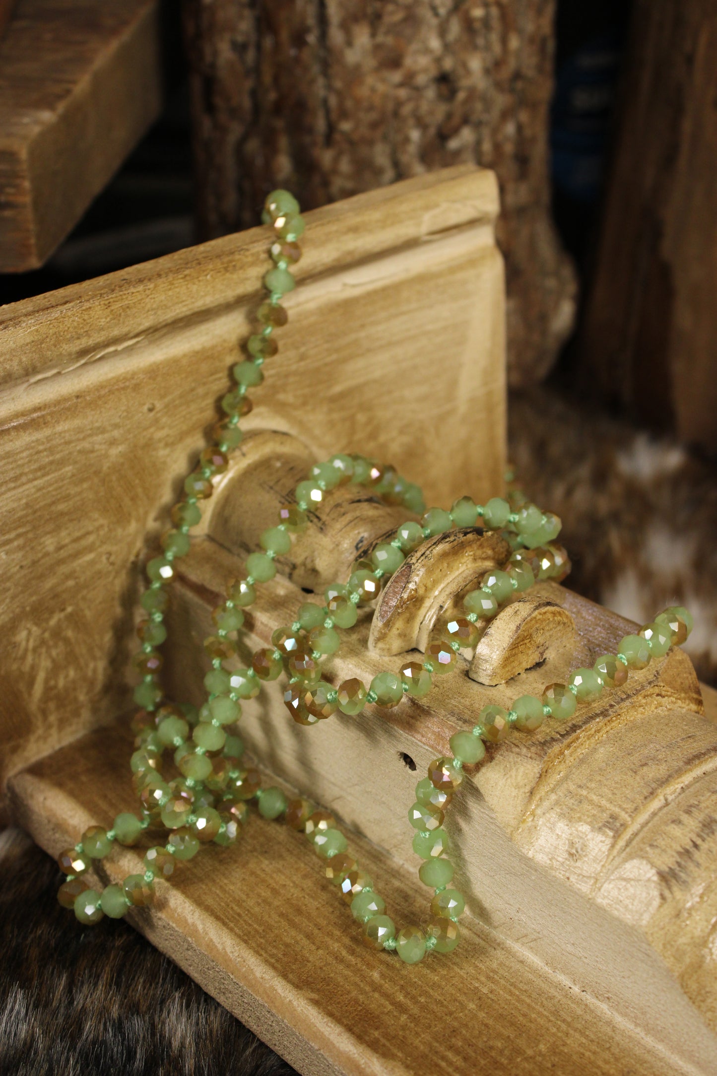 Sparkle And Shine Green Lagoon Necklace