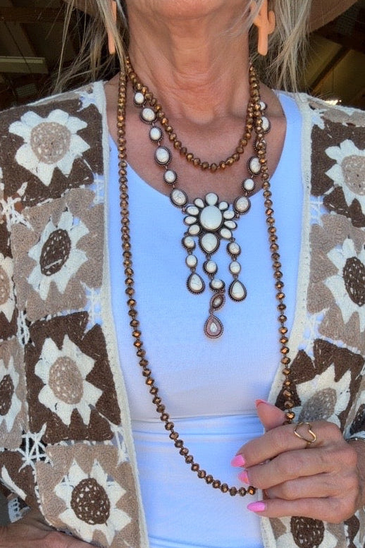 Copper Canyon Cascade Necklace