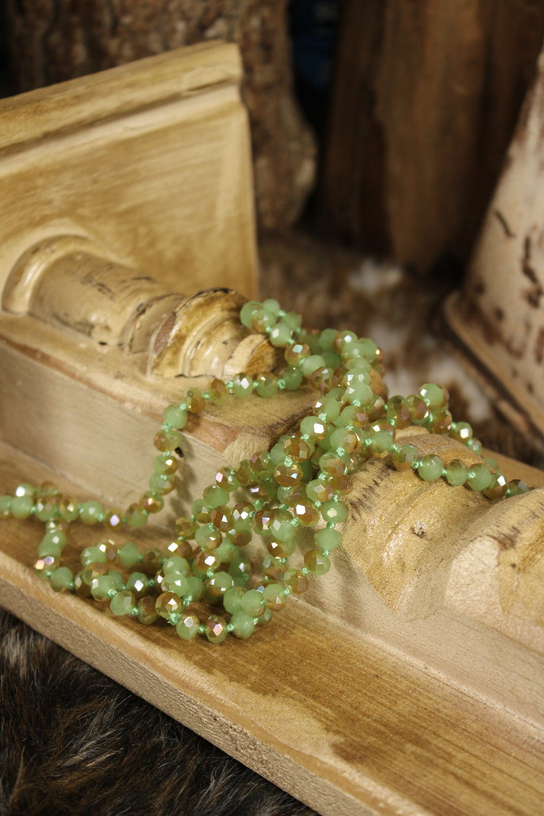 Sparkle And Shine Green Lagoon Necklace