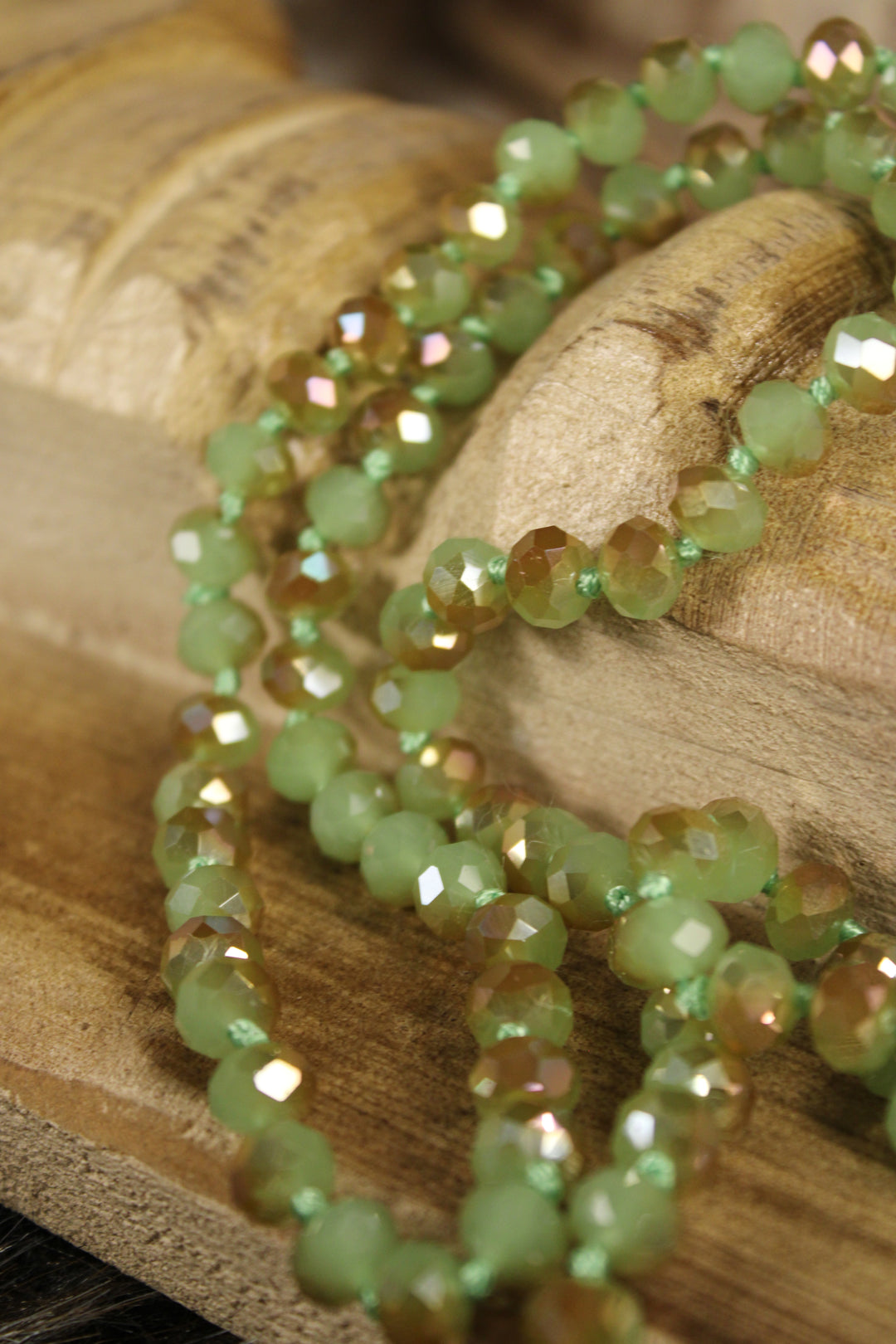 Sparkle And Shine Green Lagoon Necklace