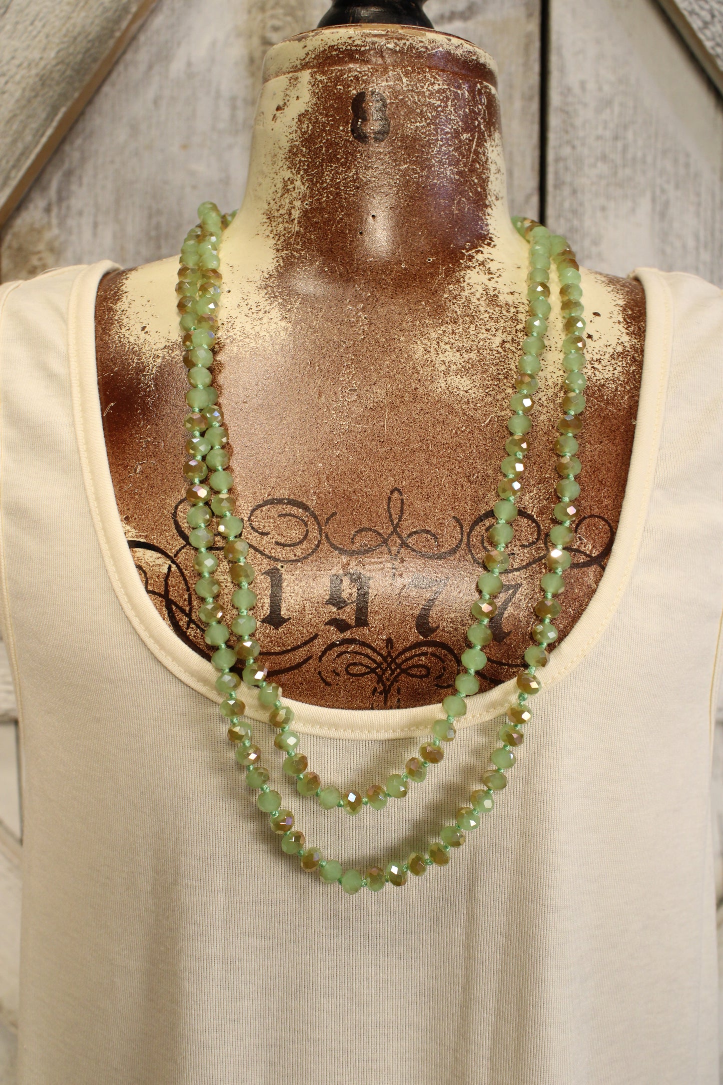 Sparkle And Shine Green Lagoon Necklace