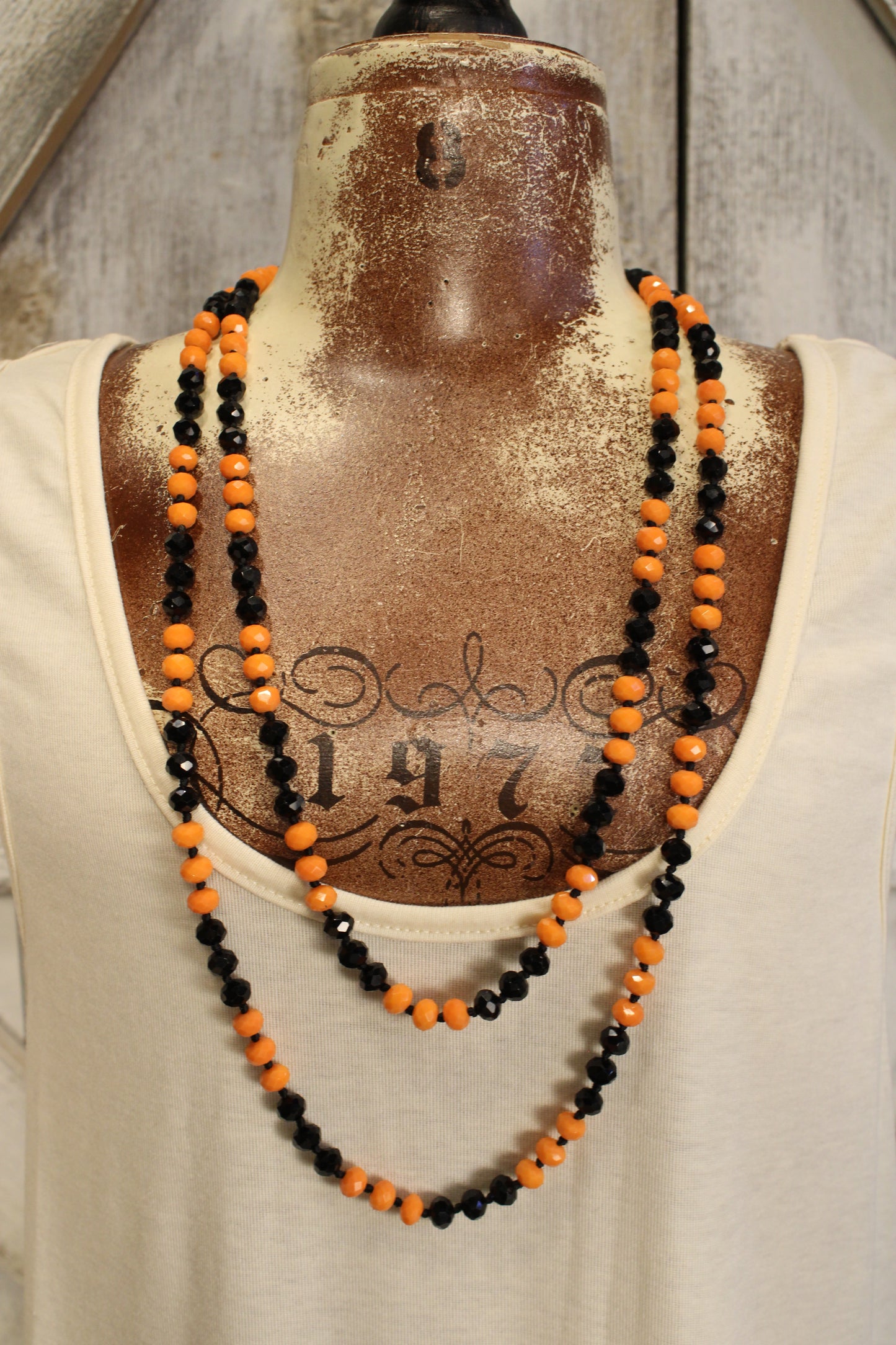 Sparkle And Shine Jack-O'-Lantern Necklace