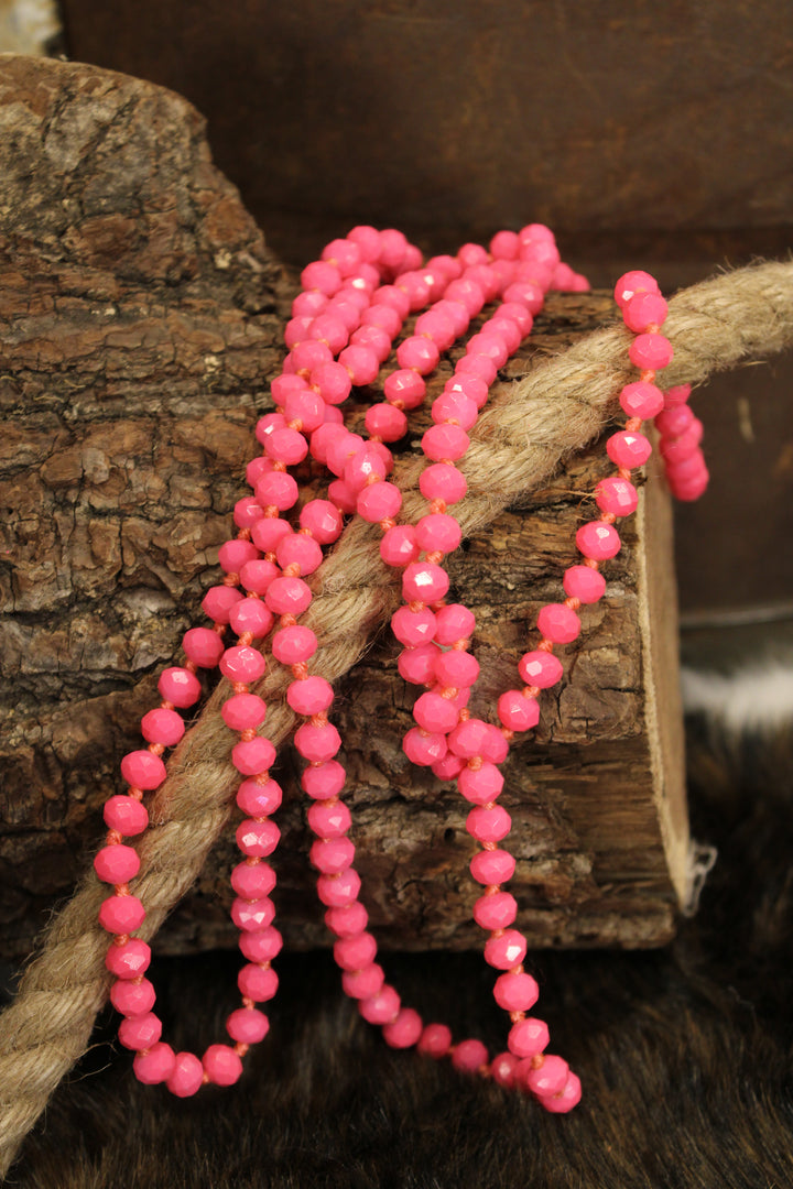 Sparkle And Shine Flamingo Pink Necklace