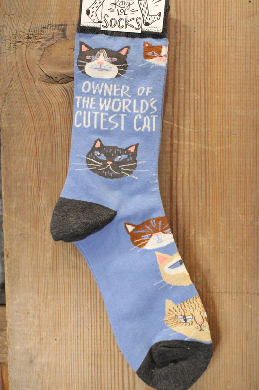 Owner Of The World's Cutest Cat Socks