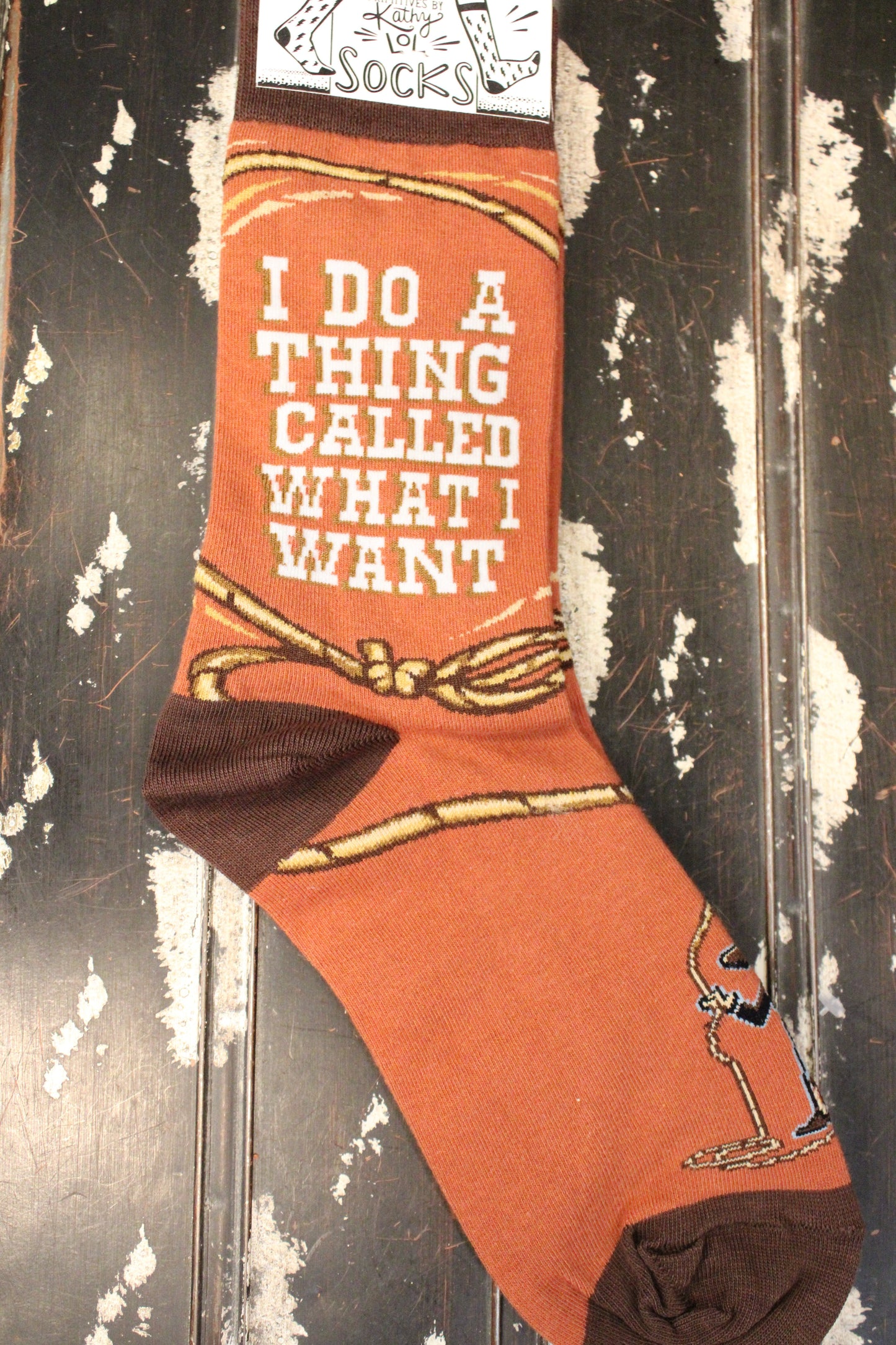 I Do A Thing Called What I Want Socks