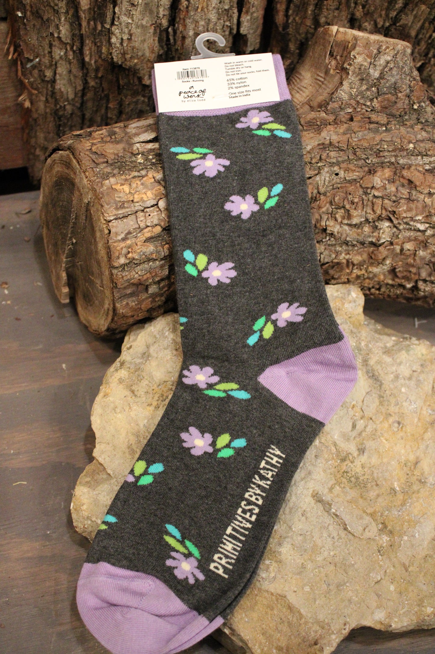 Running Toward My Joy Socks