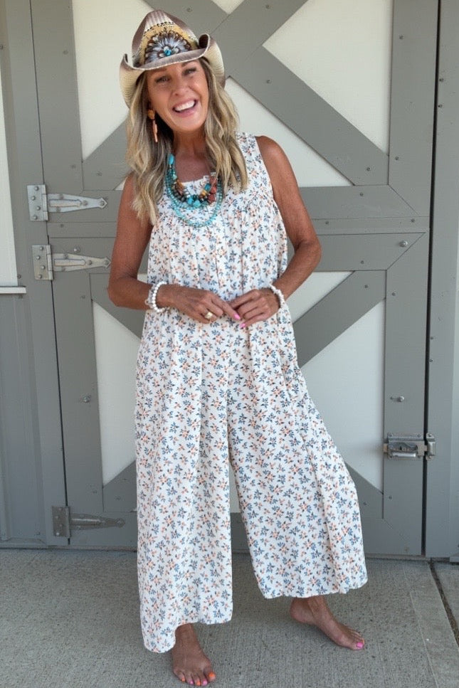 Ivory Blossom Breeze Romper