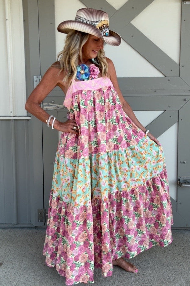 Wildflower Dreams Sleeveless Maxi Dress