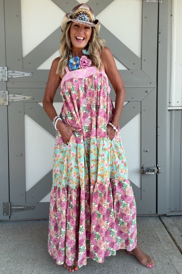 Wildflower Dreams Sleeveless Maxi Dress