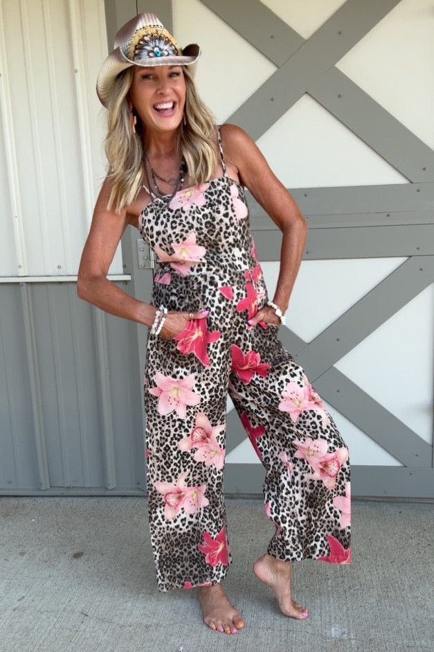 Fierce And Floral Lily Overalls