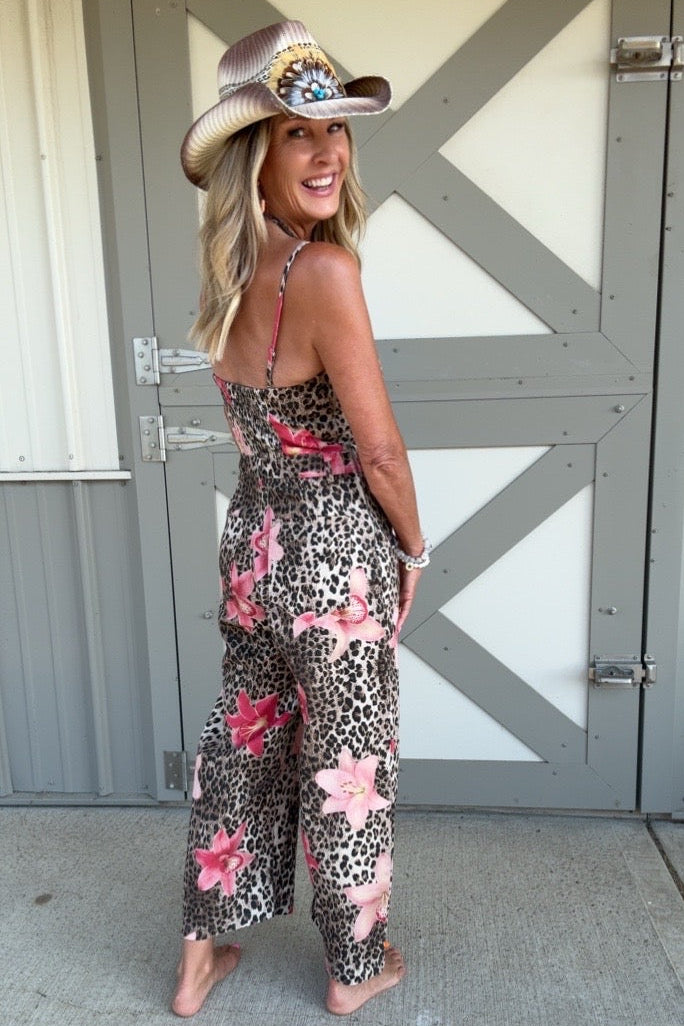Fierce And Floral Lily Overalls