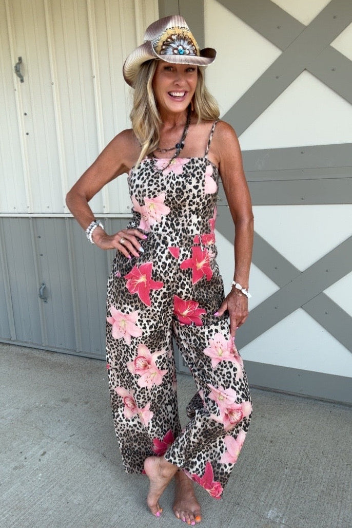 Fierce And Floral Lily Overalls
