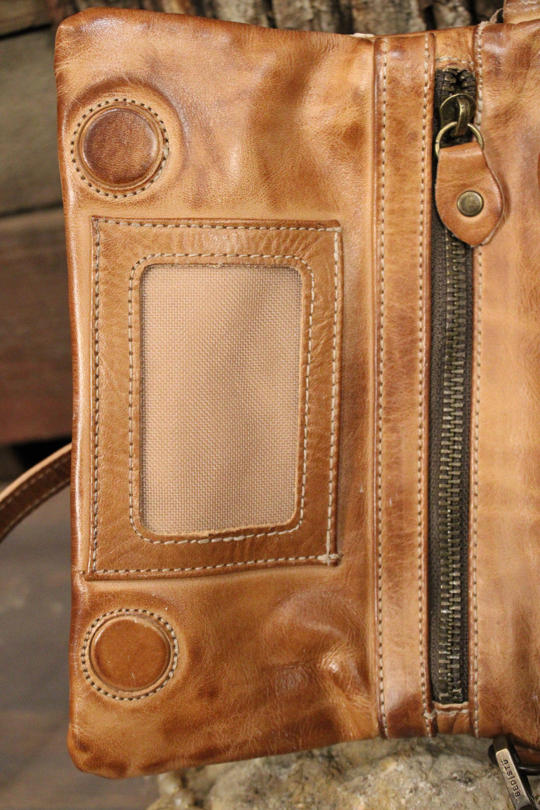 Bed|Stu Cadence PW Tan Rustic Nectar Lux Handbag