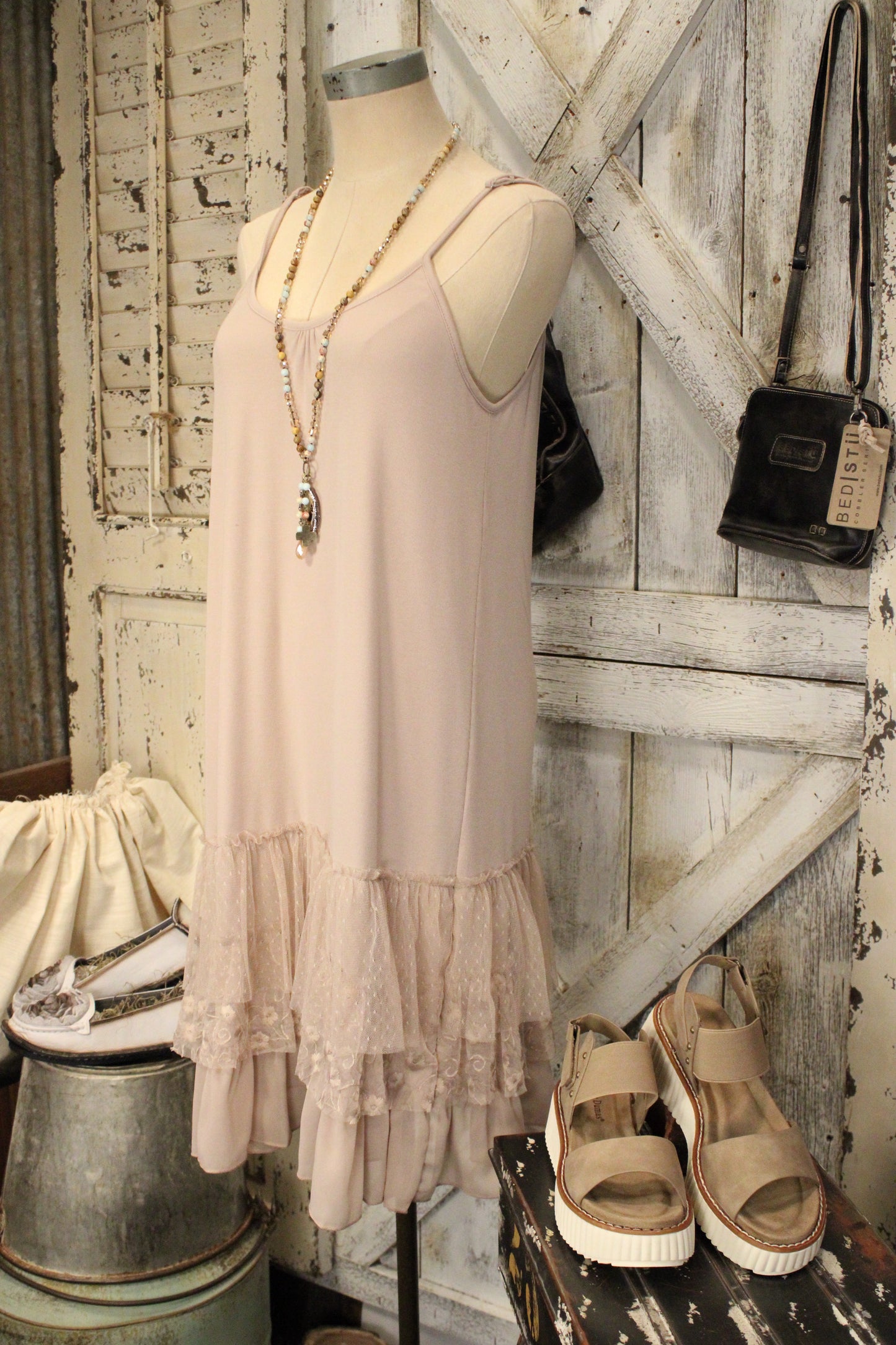 Lovely Layers Taupe Dress Extender