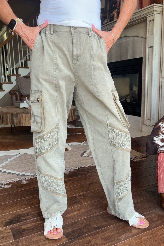 Mossy Meadow Cargo Pants